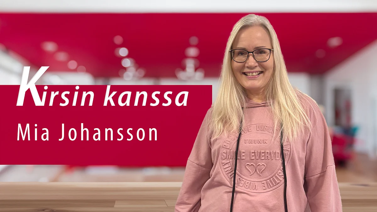 Kirsin kanssa Mia Johansson