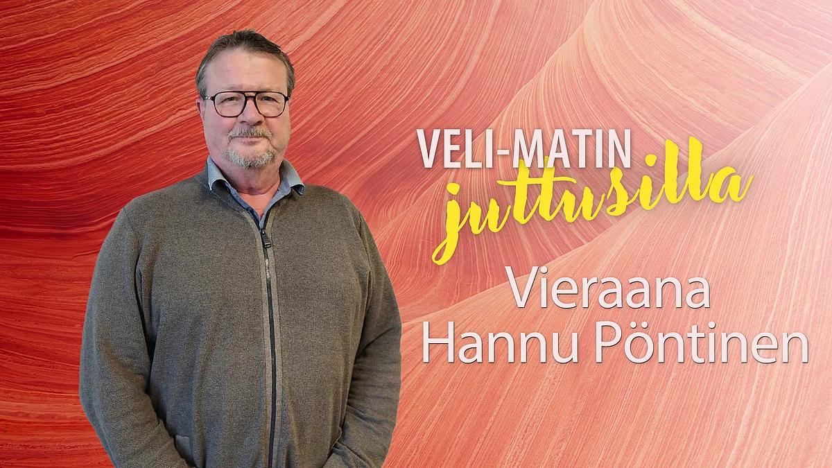Veli-Matin juttusilla Hannu Pöntinen