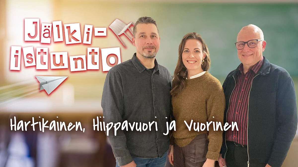 Jälki-istunto - Sami Hartikainen, Katriina Hiippavuori ja Hannu Vuorinen - Mikael Juntunen