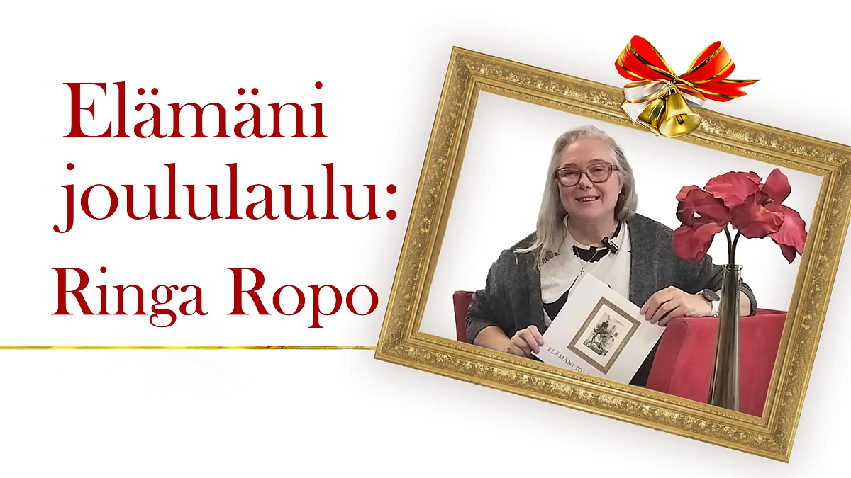 Elämäni joululaulu -podcastissa Ringa Ropo.