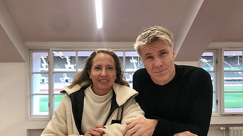 Noora ja Mikael, nykyisin Pentti ja Forstén. 