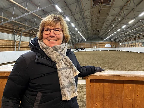 Maria Colliander on viikonloppuna tuomaritöissä maailmancupin finaalissa. 