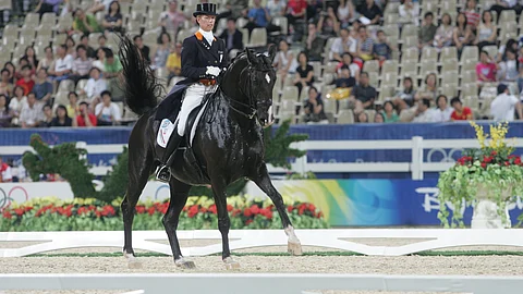 Anky van Grunsven ja Salinero vuonna 2008. 