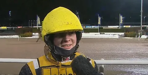 Elina Pakkanen Solvallassa.