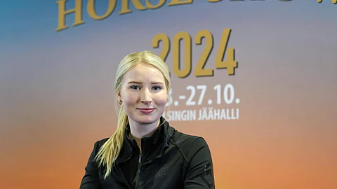 Aura Vasama ratsasti eniten rankingpisteitä vuonna 2024. 