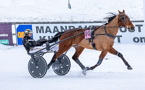King Of Djazz pakeni muilta murskavoittoon Sandra Erikssonin ajamana.