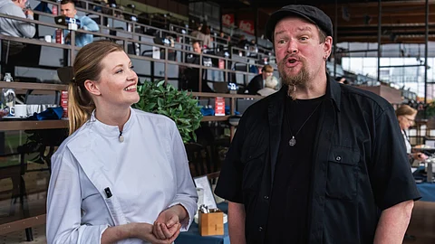 Ville Haapasalo ja Pipsa Hurmerinta Kuppilat kuntoon Vermo