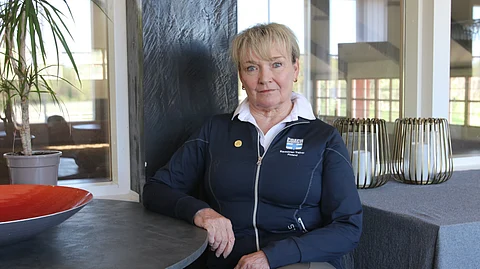 Tippa Teräväinen NIKA Academyn tiloissa. 