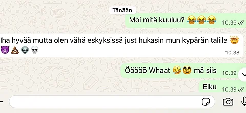 Viestit, jotka eivät mene perille. 