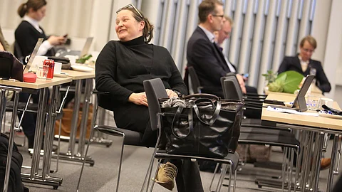 Päivi Savilahti-Bäckman ennakoi jo syyskokousta. 