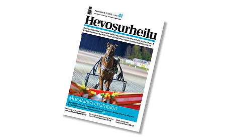 Kannen kuvassa Pohjoismaiden mestari V.G. Voitto.