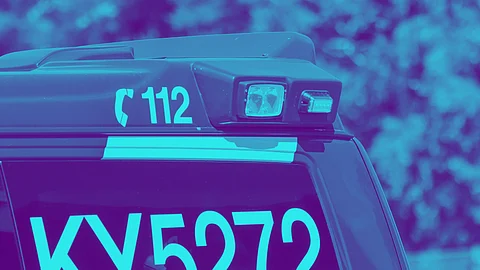 Onnettomuus ambulanssi 112