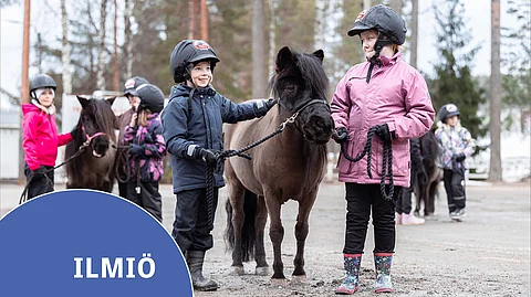 Teivon Ravikoululla on 8 sävyisää ponia, joita pääsee hoitamaan. Ajokurssit, kerhot, leirit, ponisynttärit, ponipäivät, ajotunnit, teemapäivät, hevosavusteinen toiminta ja aamutallit ovat suosiossa – kävijöitä on yli 100 lasta tai nuorta viikossa.