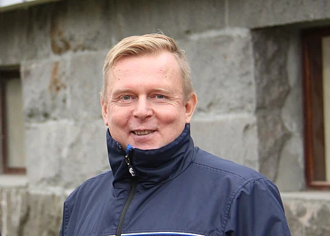 Kimmo Sulkala keskiviikkona Woikoskella.