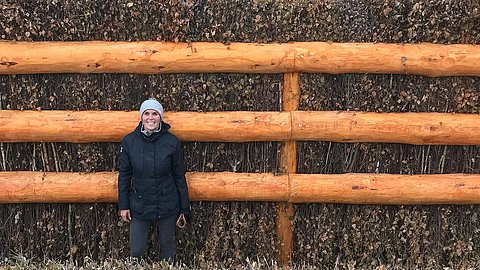 Sanna Siltakorven Bofey Click on varma menijä maastossa, mutta kenttäkilpailuissa on myös koulukoe. 