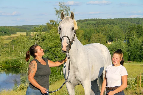 Verdi, Jenni ja Jasmin Engblom. 