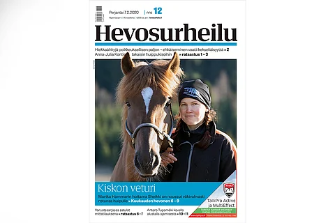 Sheikki ja Marika Hammar ovat hyvä pari. Kannen kuva: Anu Leppänen.