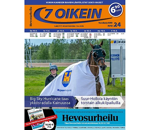 Huippuhevosia karsinnoissa, suurkilpailu jo perjantaina...